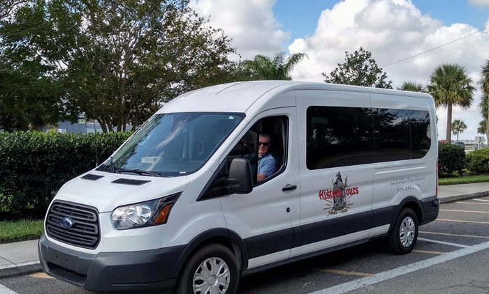 Amelia Island Historic Tours van