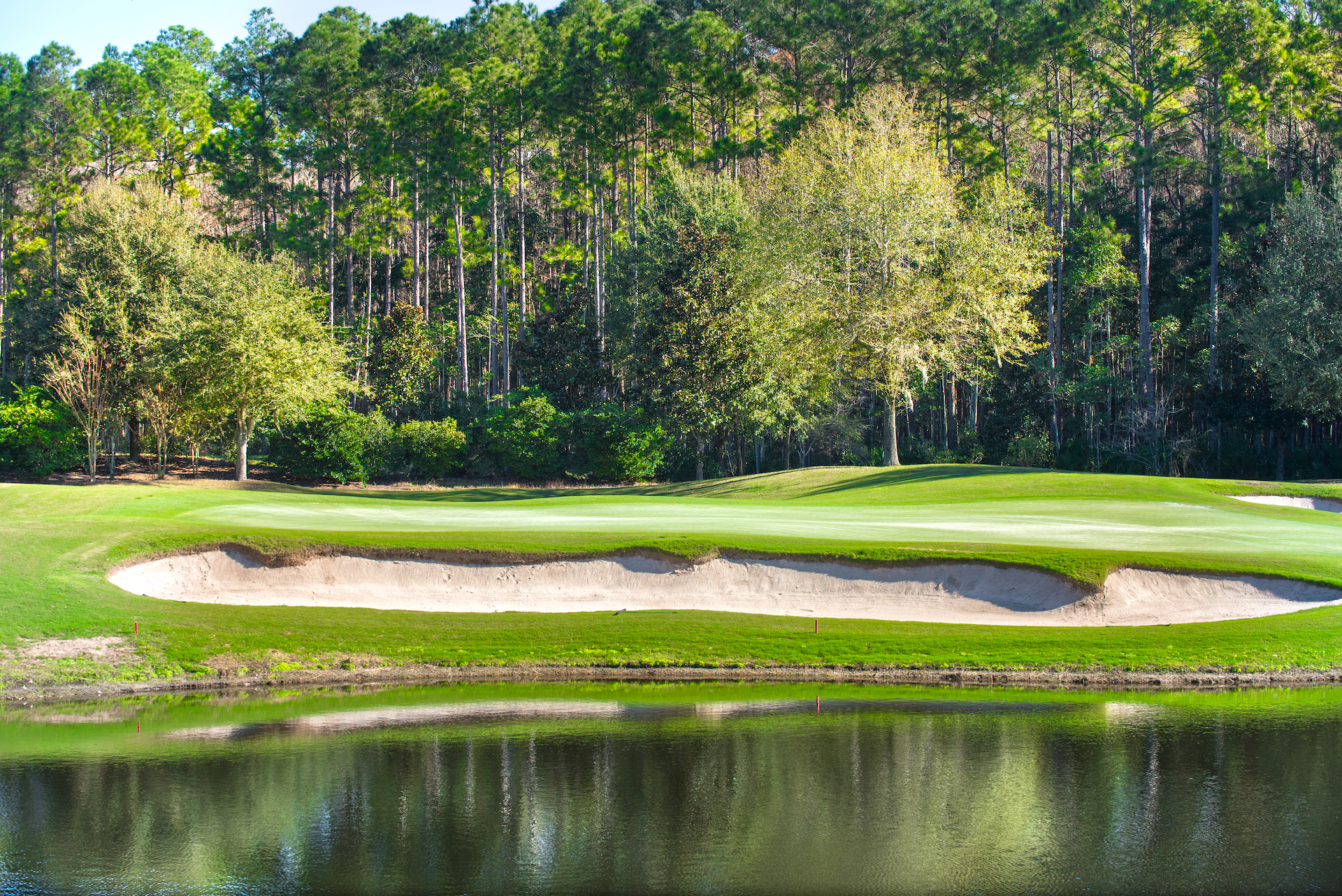 Amelia National Golf bunker