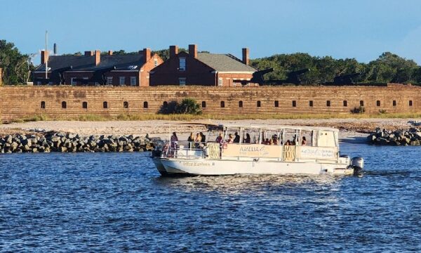 Amelia River Cruise Family sunset