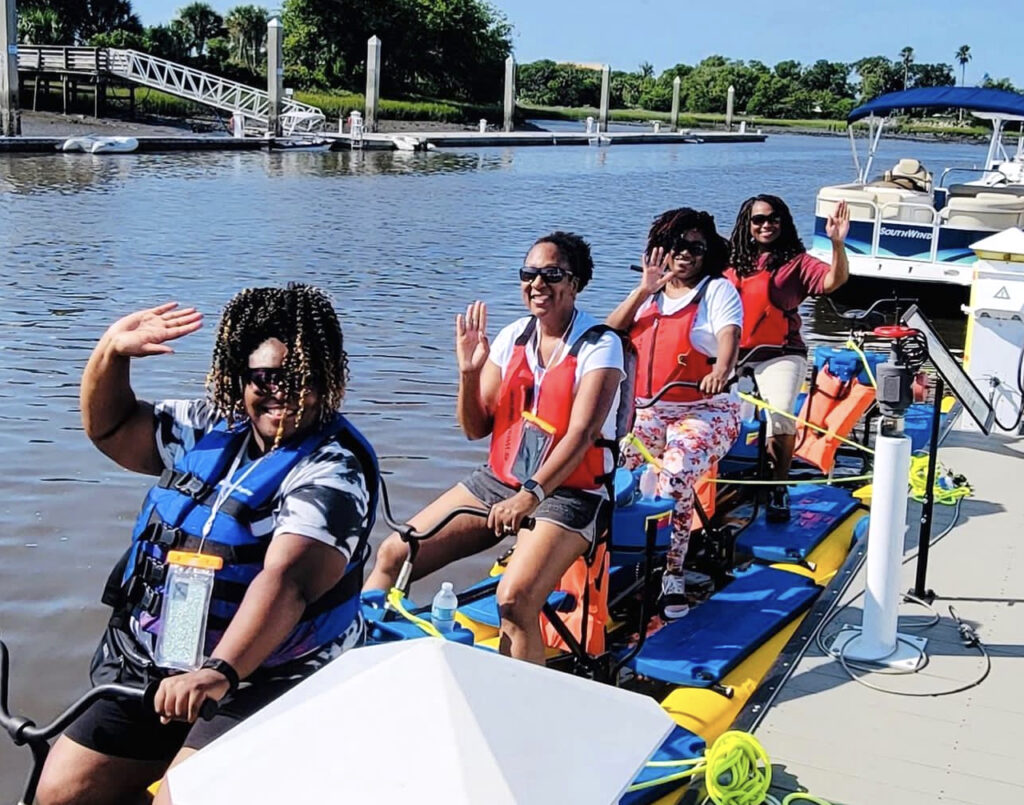 Biking on Water