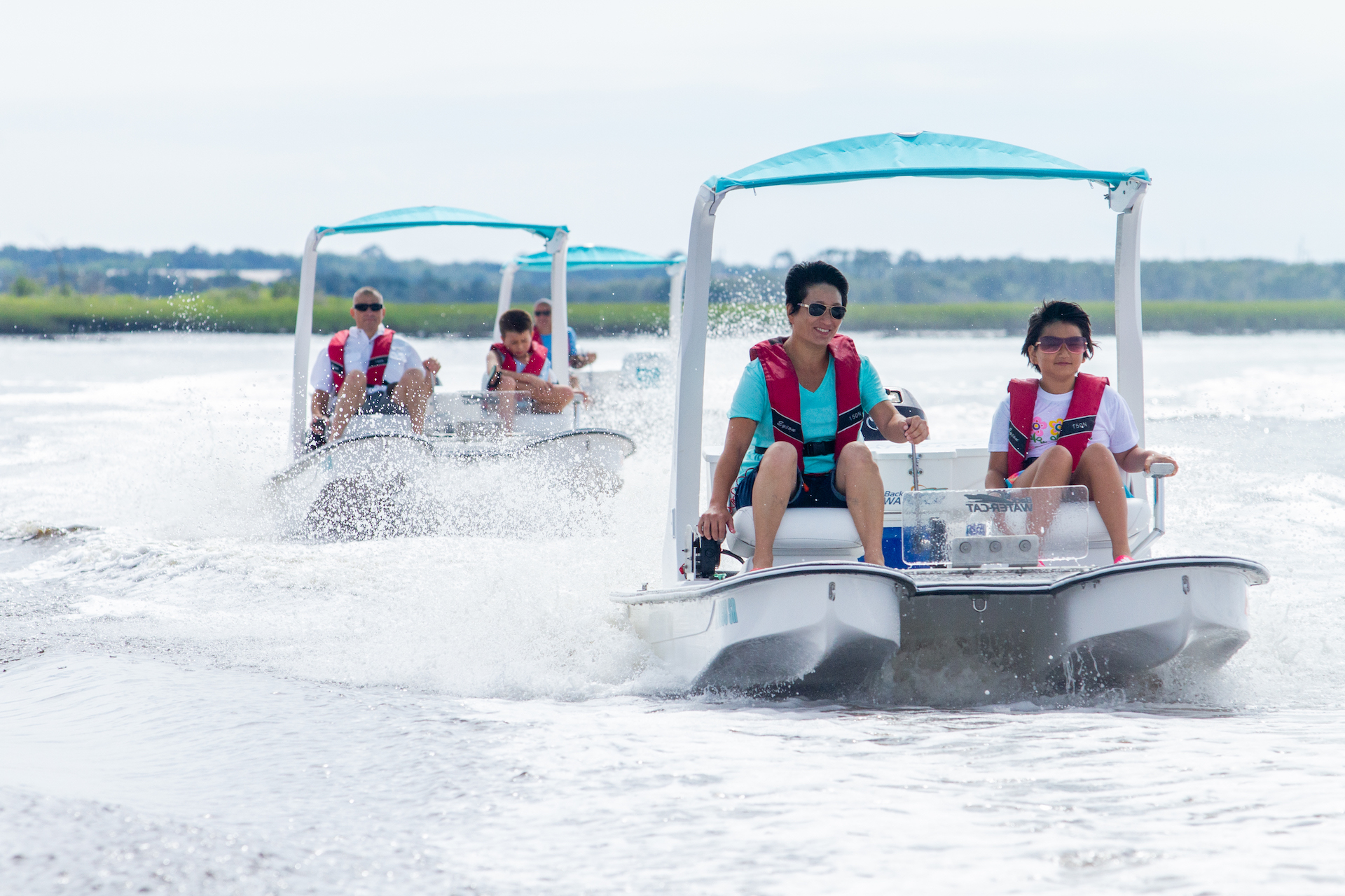 Backwater Cat Adventure life vests