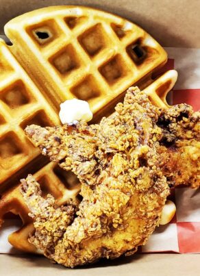 Big Al's Chicken Shack chicken and waffles