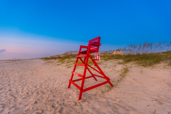 Burney Park lifeguard chair