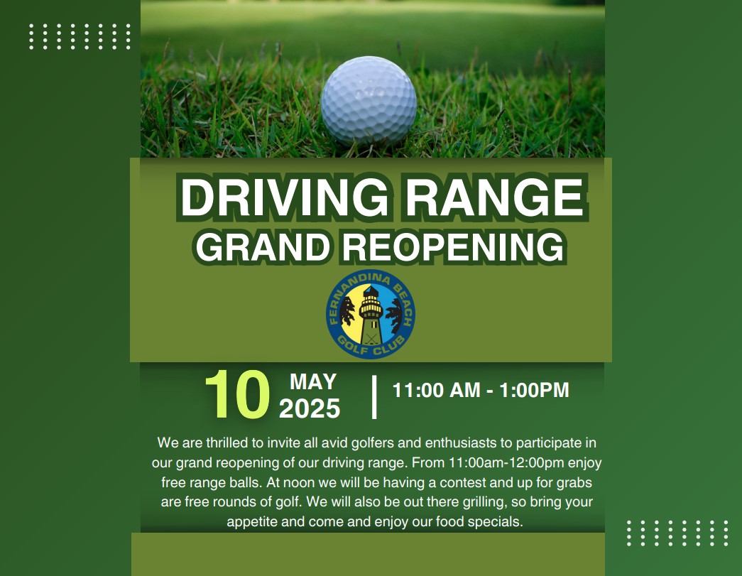 Driving Range ReOpening