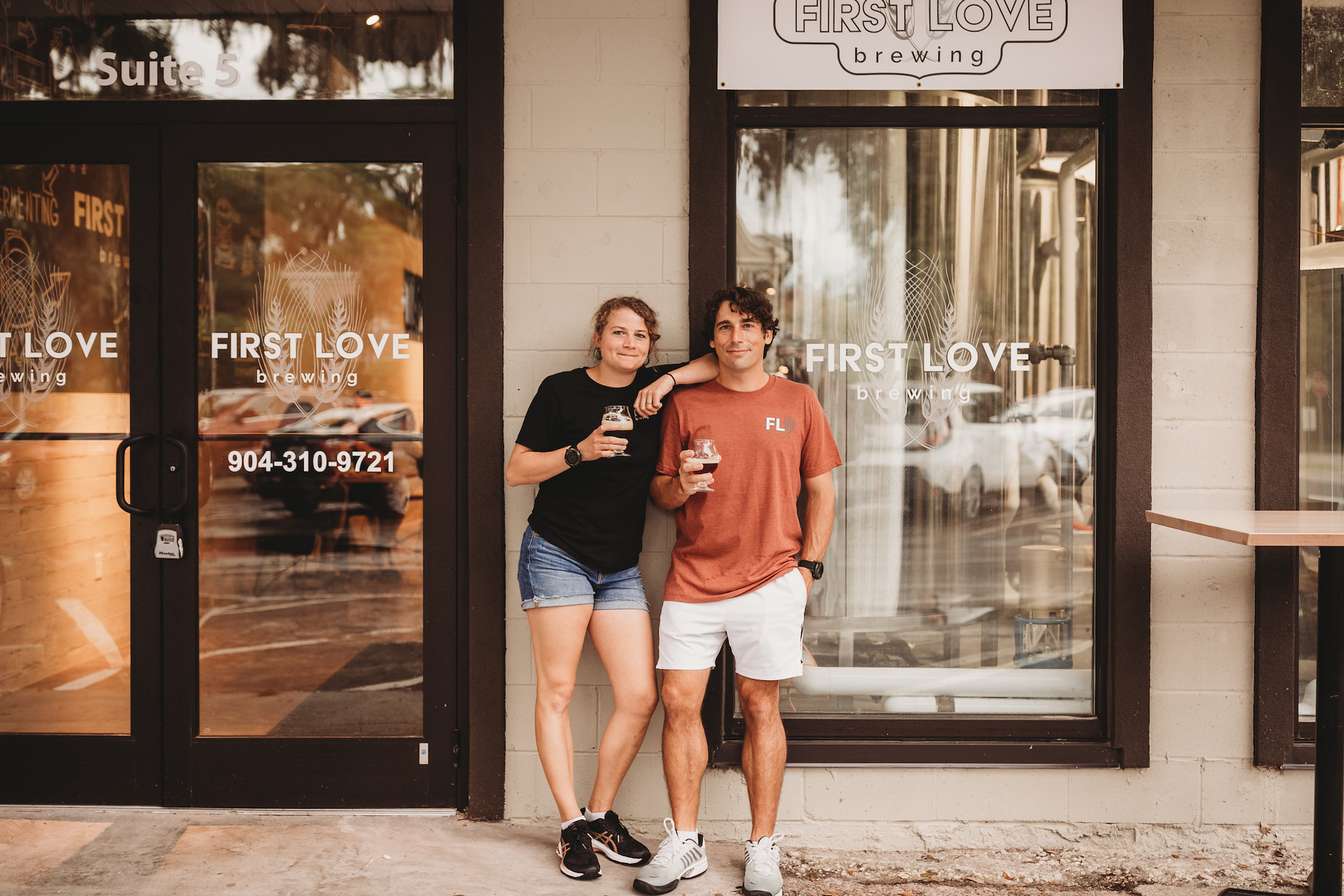 First Love Brewing doors