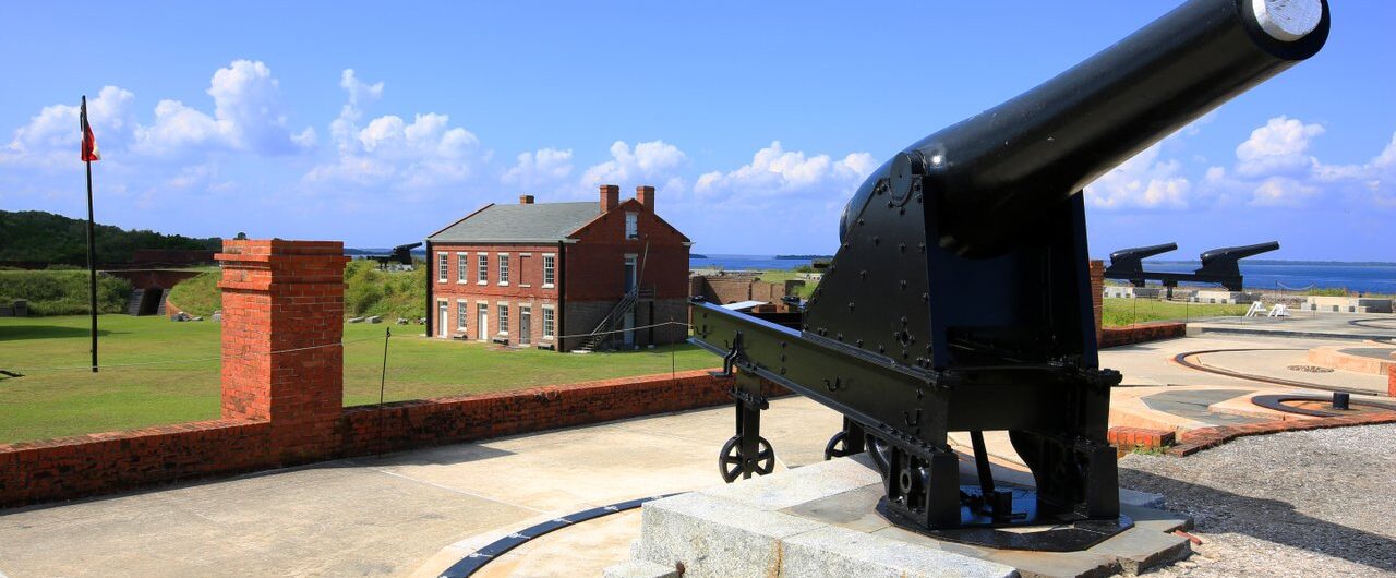 Fort Clinch historical cannon