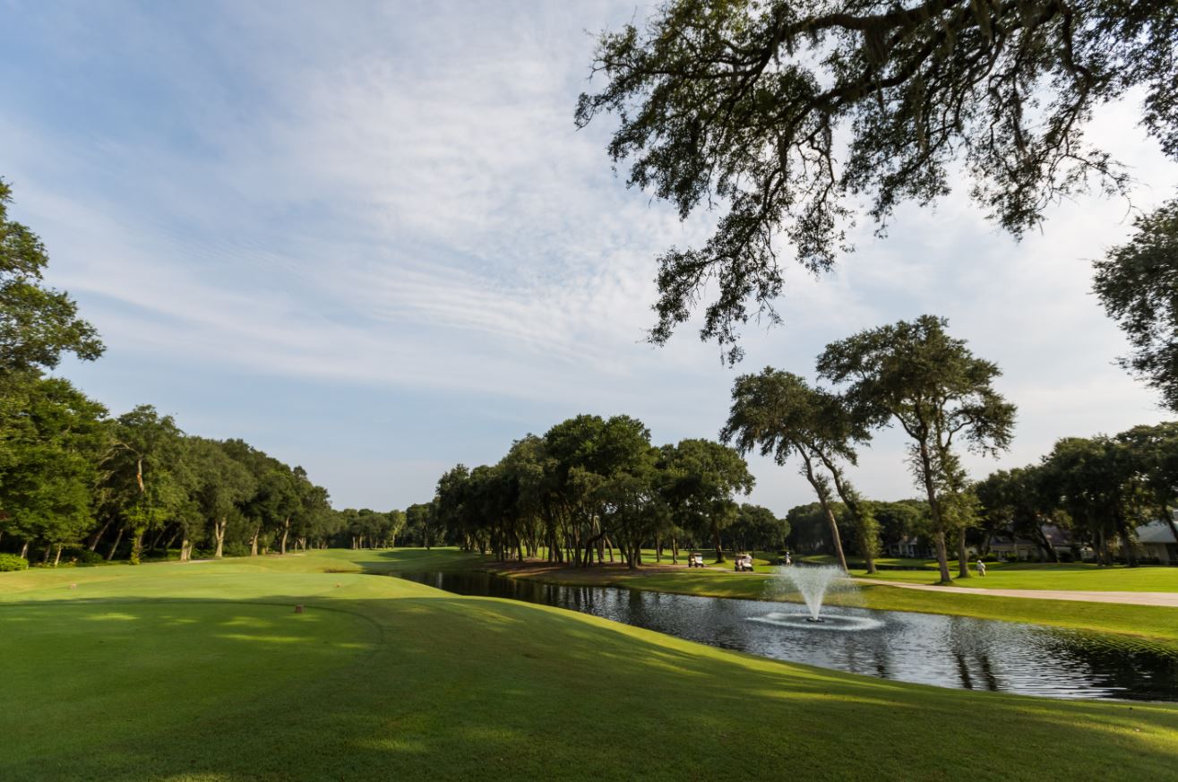 Amelia Island Golf Club fountain