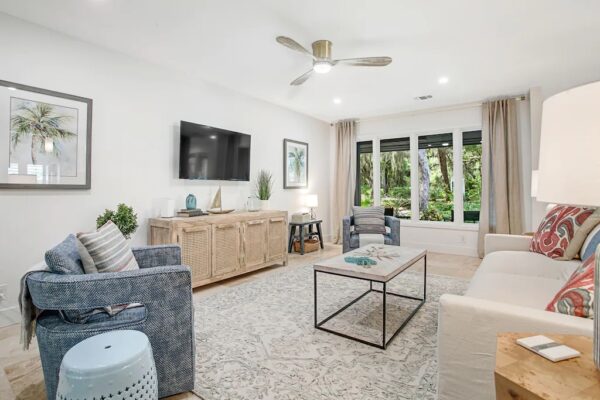 guest cottage living room