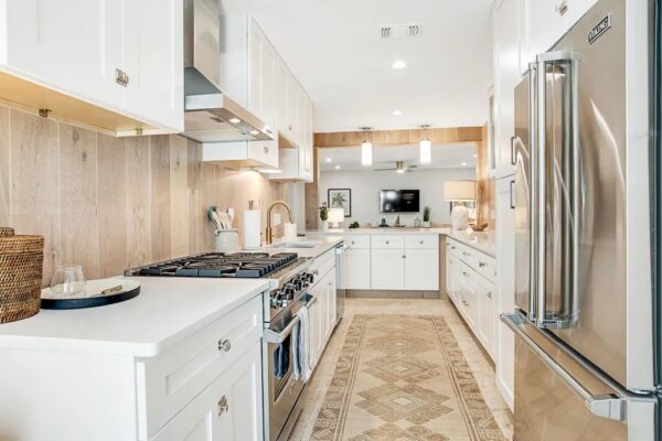 guest cottage kitchen