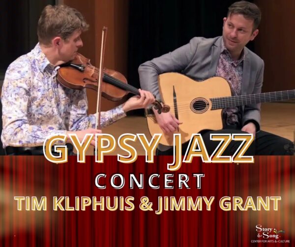 Gypsy Jazz concert: Tim Kliphuis & Jimmy Grant