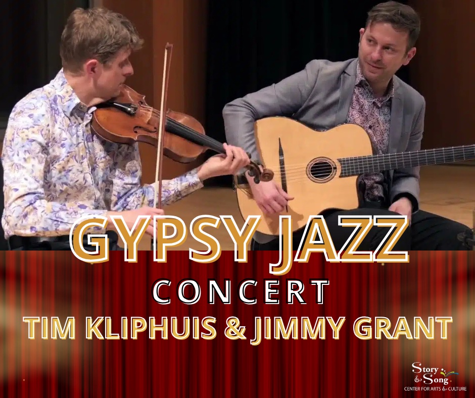 Gypsy Jazz concert: Tim Kliphuis & Jimmy Grant