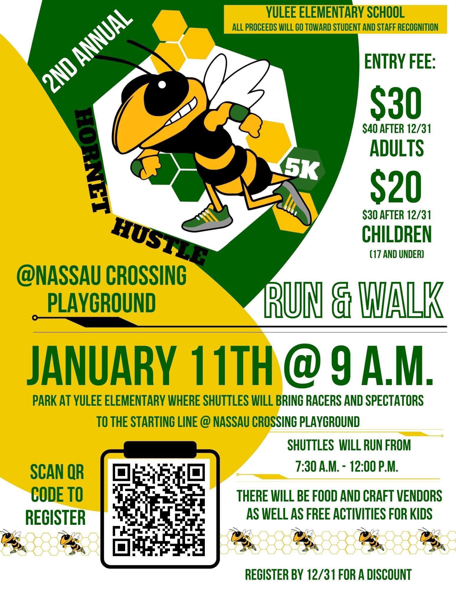 2nd Annual Hornet Hustle 5k