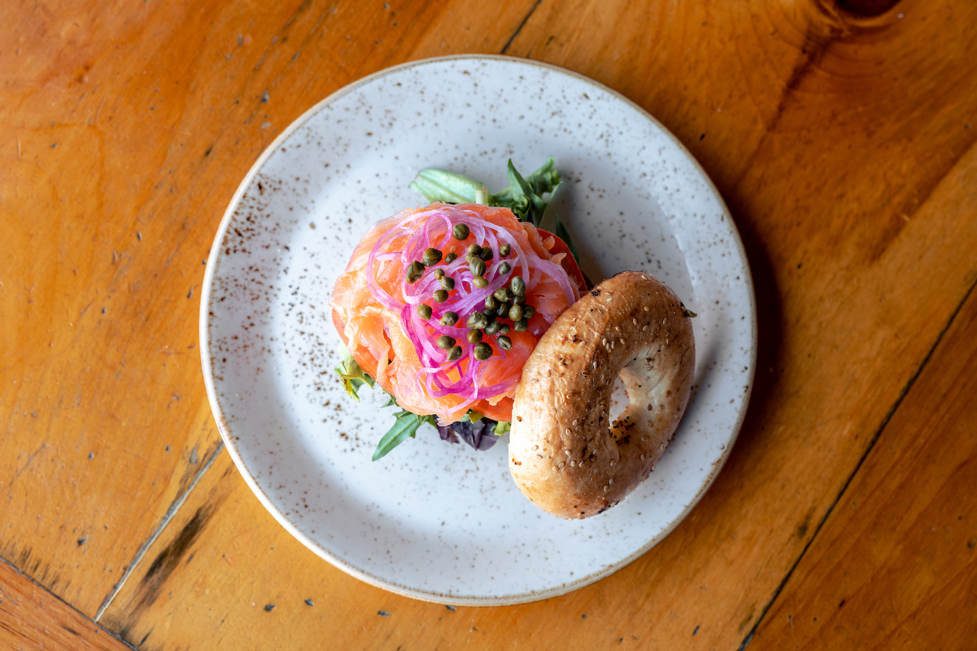 Marché Burette at Omni Amelia Island bagel