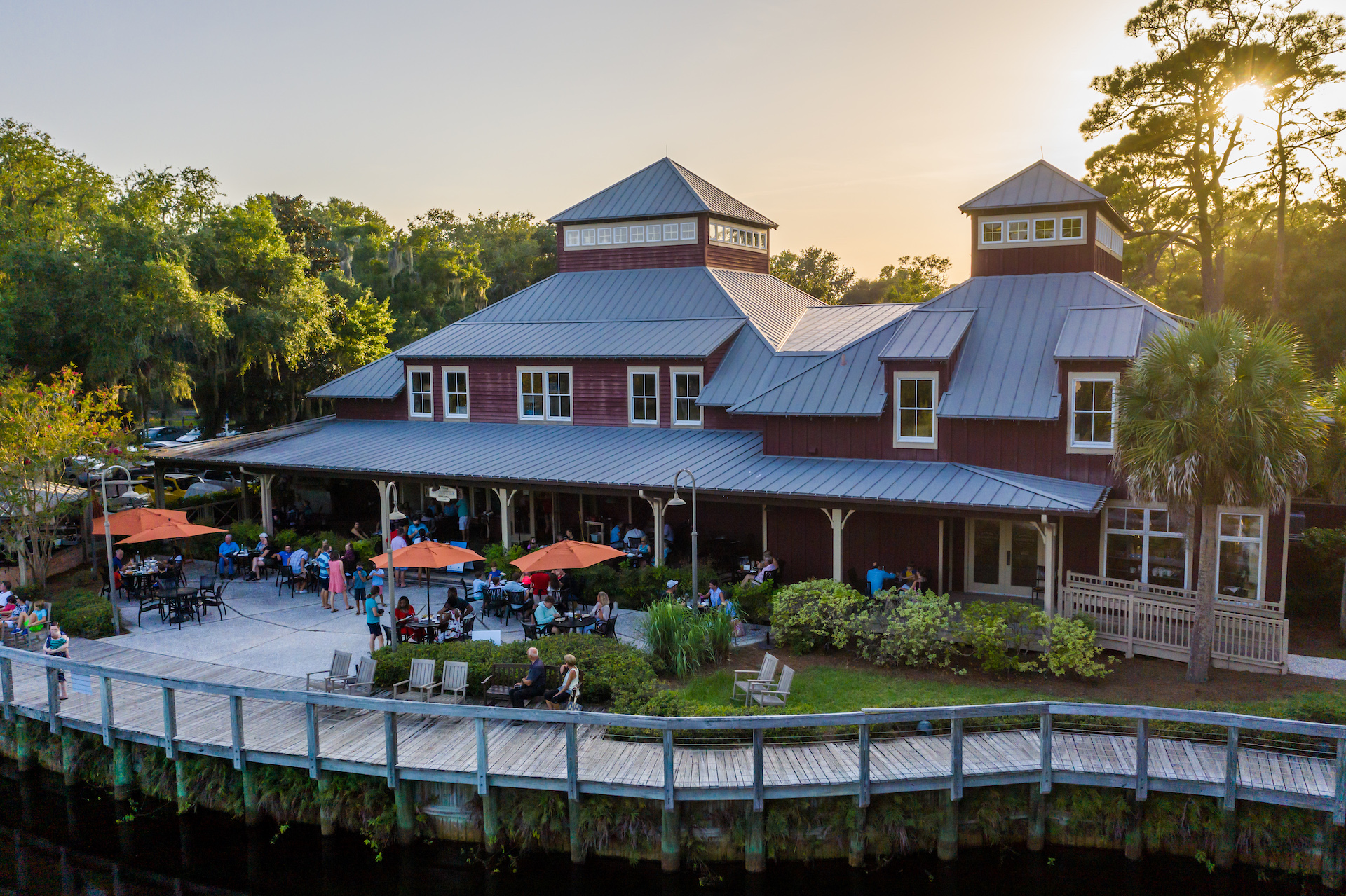 Marché Burette at Omni Amelia Island sunset