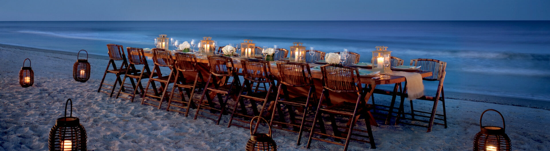 Meetings Group Beach Dusk