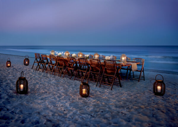 Meetings Group Beach Dusk