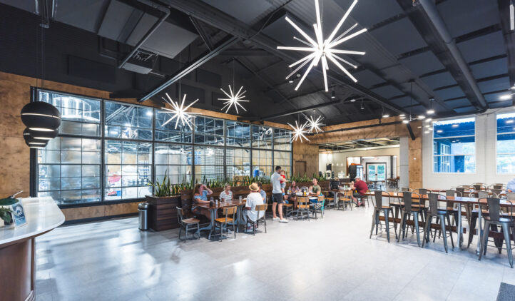 Mocama Coffee large dining area