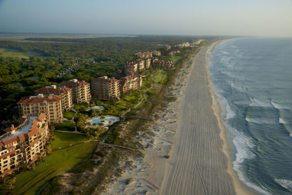 Omni Amelia island Resort aerial view