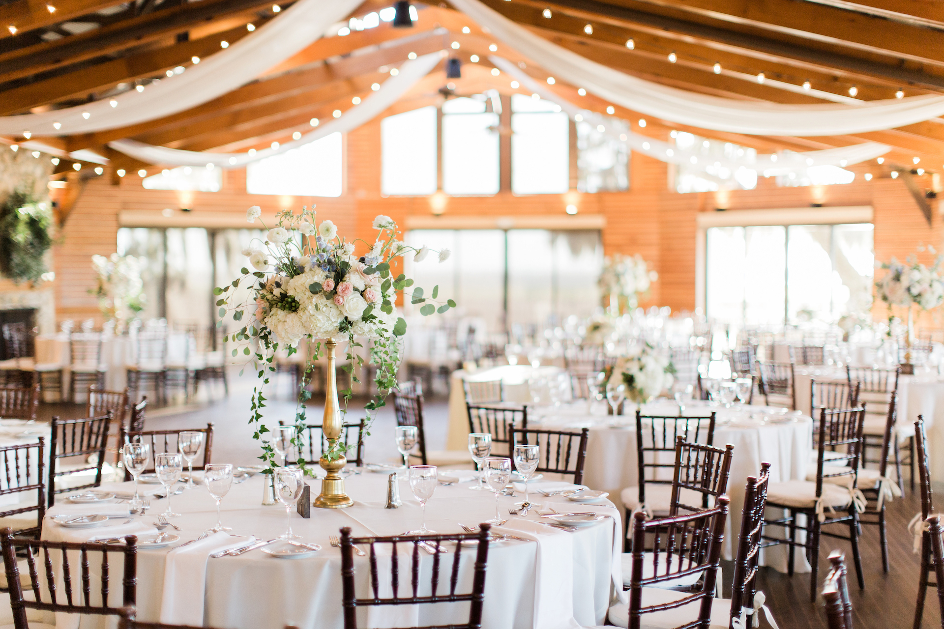 Omni Amelia Island Resort wedding reception setting