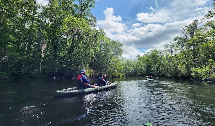 Paddle Jax outdoors