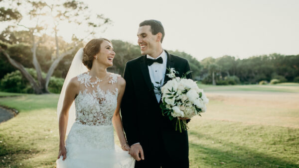 Amelia Island bride and groom photography