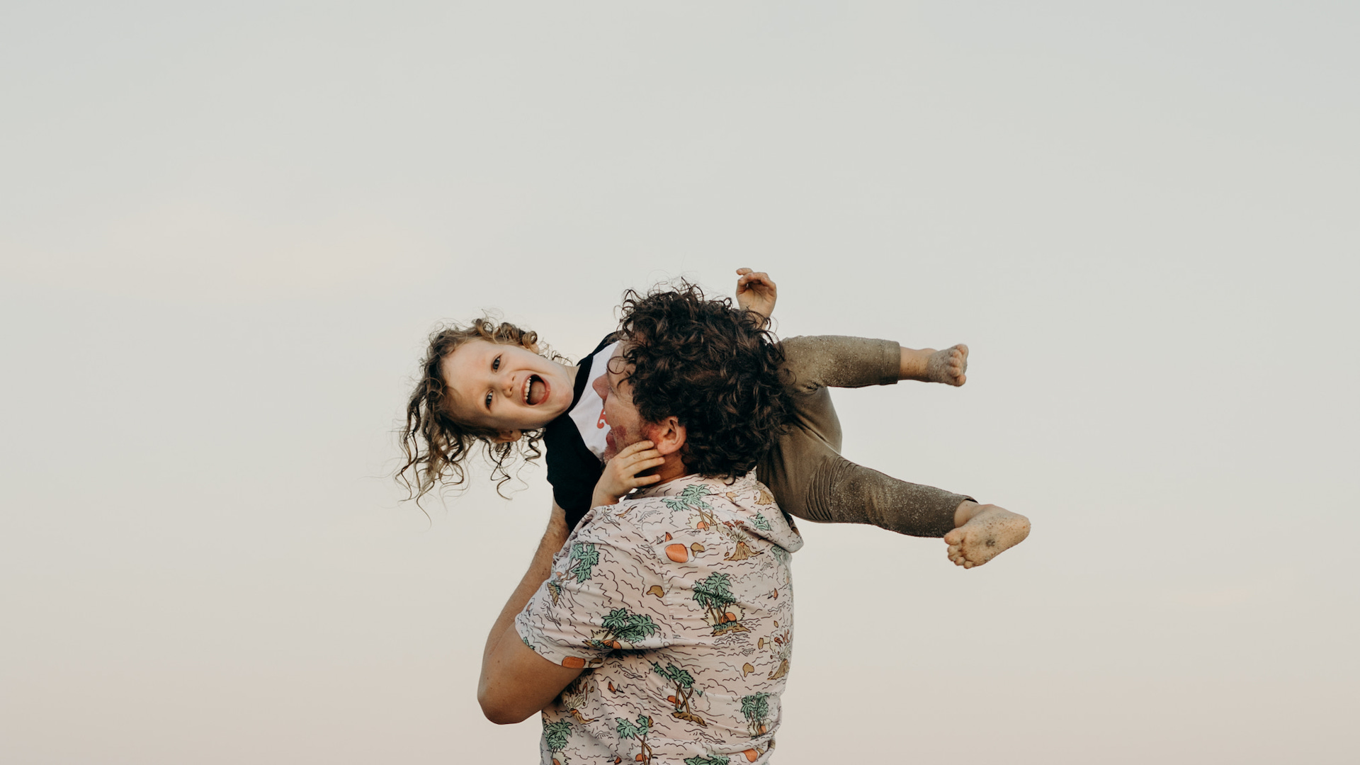 Father and child by Page Teahan Photography