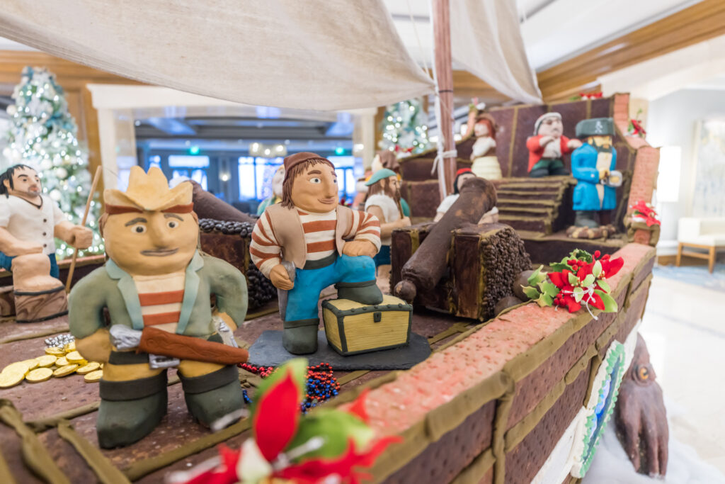 World's Largest Gingerbread Pirate Ship