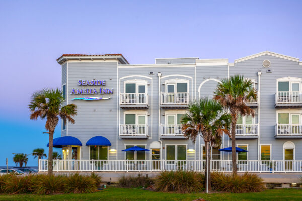 Seaside Amelia Inn two stories