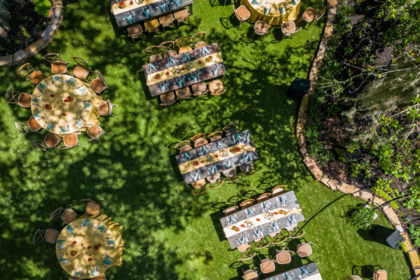 The Sprouting Project at Omni Amelia Island tables