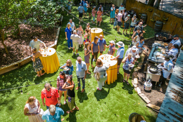 The Sprouting Project at Omni Amelia Island public gathering