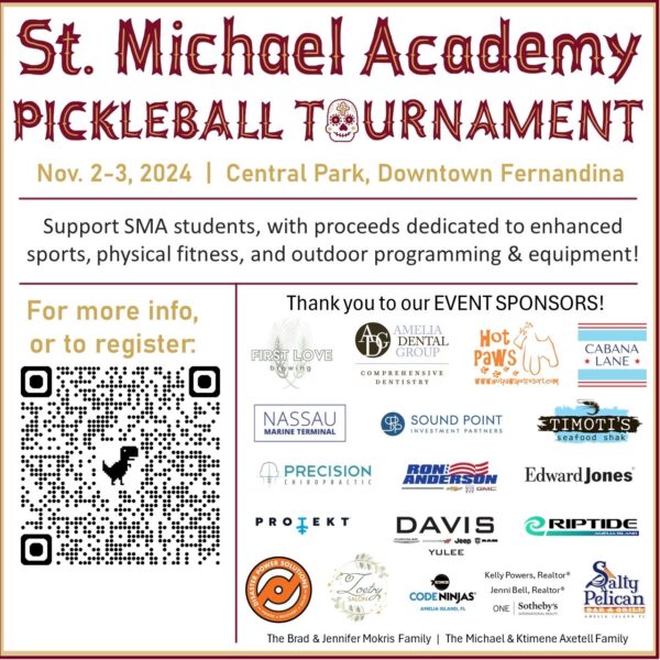 St. Michael Academy Pickleball tournament