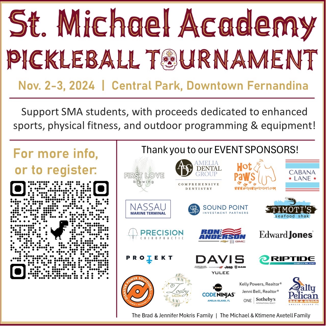 St. Michael Academy Pickleball tournament