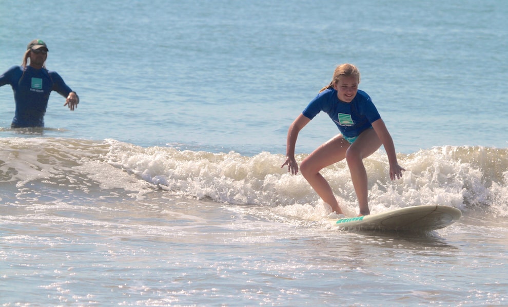 Surf Asylum girl on board