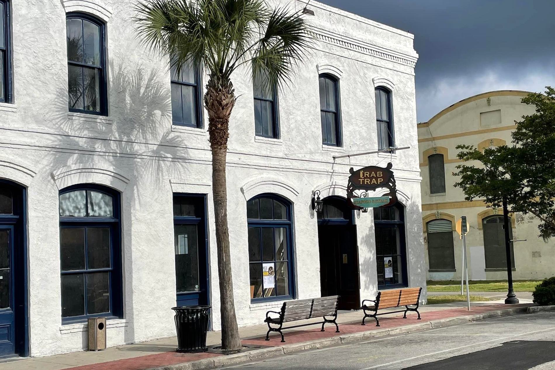 The Crab Trap building