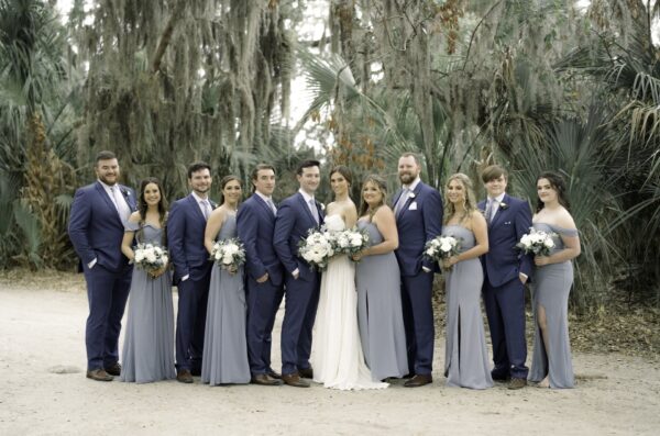 wedding party at Amelia Island Omni